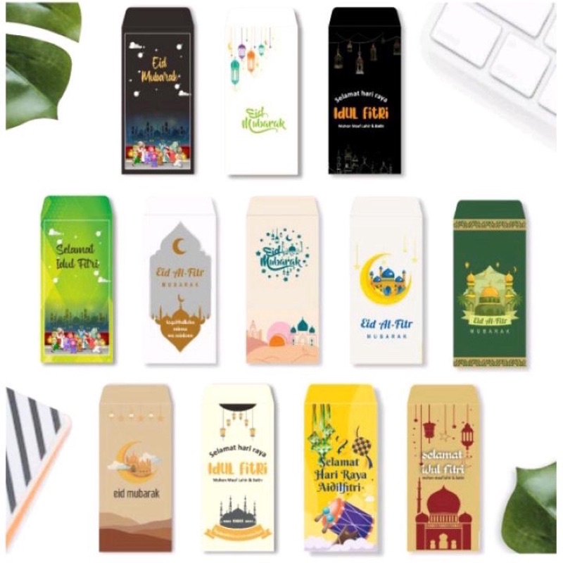 

Amplop Lebaran 1 Pack Isi 40Pcs / Amplop Angpao Lebaran/ Amplop Karakter