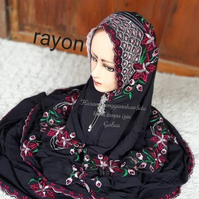 Mukena lajur rayon