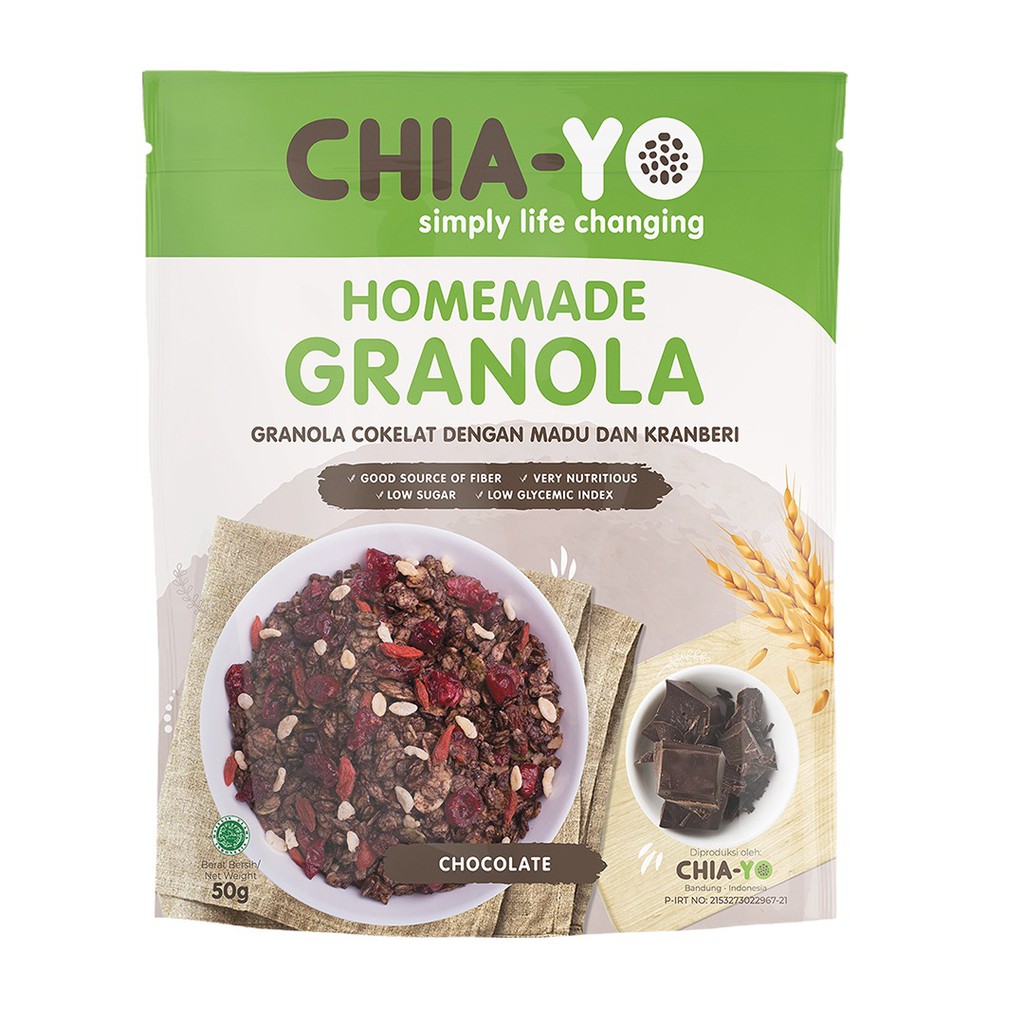

Chiayo Granola Dark Chocolate 50gr