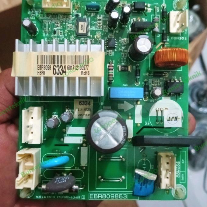 Modul PCB kulkas inverter/freezer 6 rak original