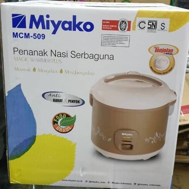Rice cooker miyako 509