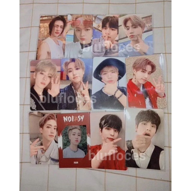 Photocard PC Stray Kids Noeasy Hyunjin Lee Know Han Jisung Seungmin