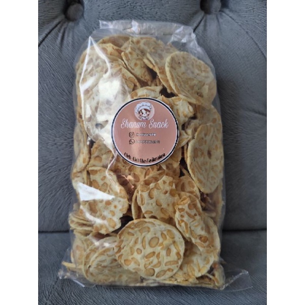 

KERIPIK TEMPE BULAT 250 Gram