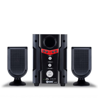 Speaker GMC 888 D2 Bluetooth USB MMC SD Multimedia Garansi Resmi