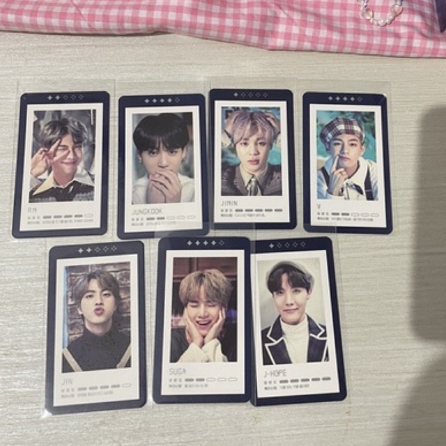 BTS guestbook card set 5th muster