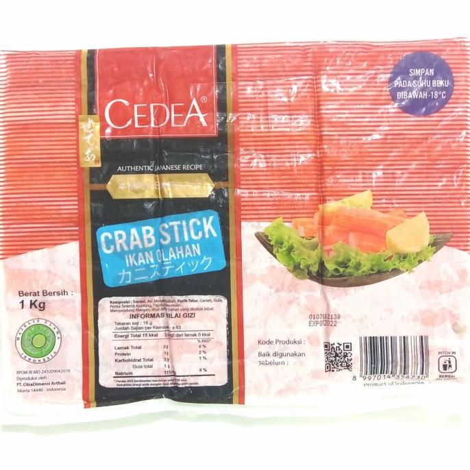 

Crabstick Cedea 1kg
