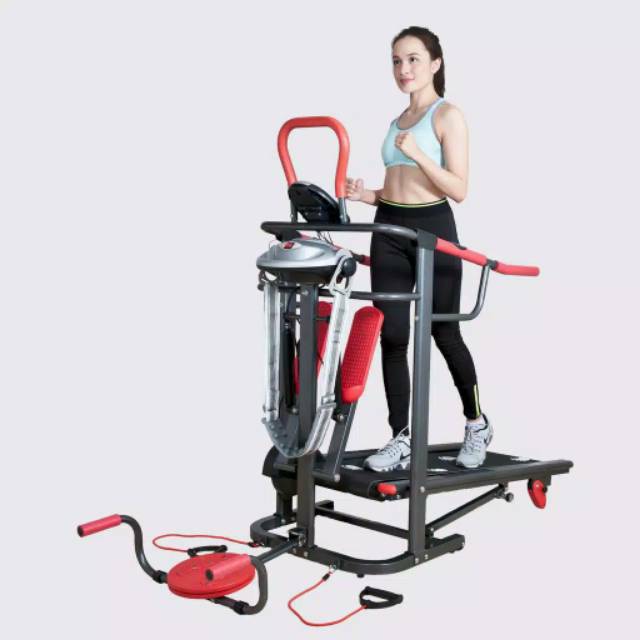 Alat olahraga lari treadmill manual TL 004
