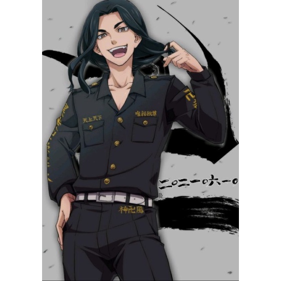 BIG SALE  Kemeja/Jaket/Blazer Anak dan Dewasa Mikey Anime Tokyo Revengers Tokyo Manji Touman Gang