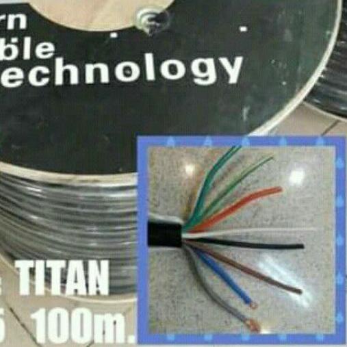 ♘ THE TITANS 8X2.5 KABEL SPEAKER TITAN 8X2,5 SERABUT TEMBAGA Ω