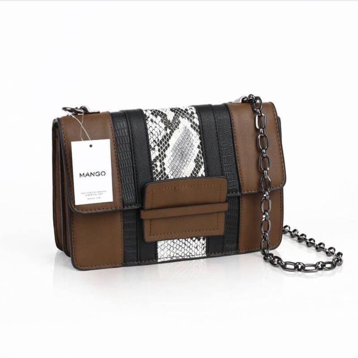 Supplier tas murah wanita fashion branded batam import MNGO TONE ORI