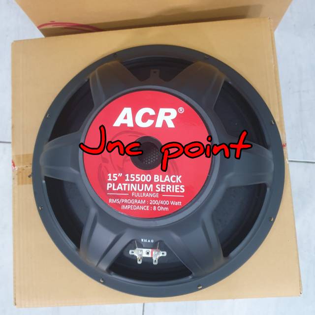 Speaker ACR 15 inch 15500 Black Platinum Series / Speaker ACR 15" 15500