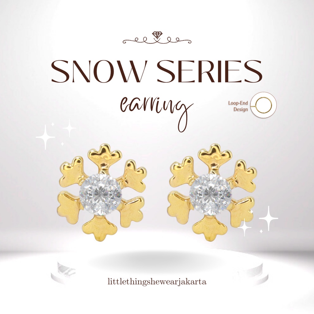 (Jakarta) Littlethingshewear Official  Snow Swarovski 0,6 Gram