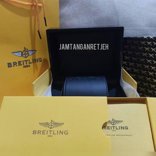 KOTAK JAM TANGAN BOX BREITLING ORIGINAL