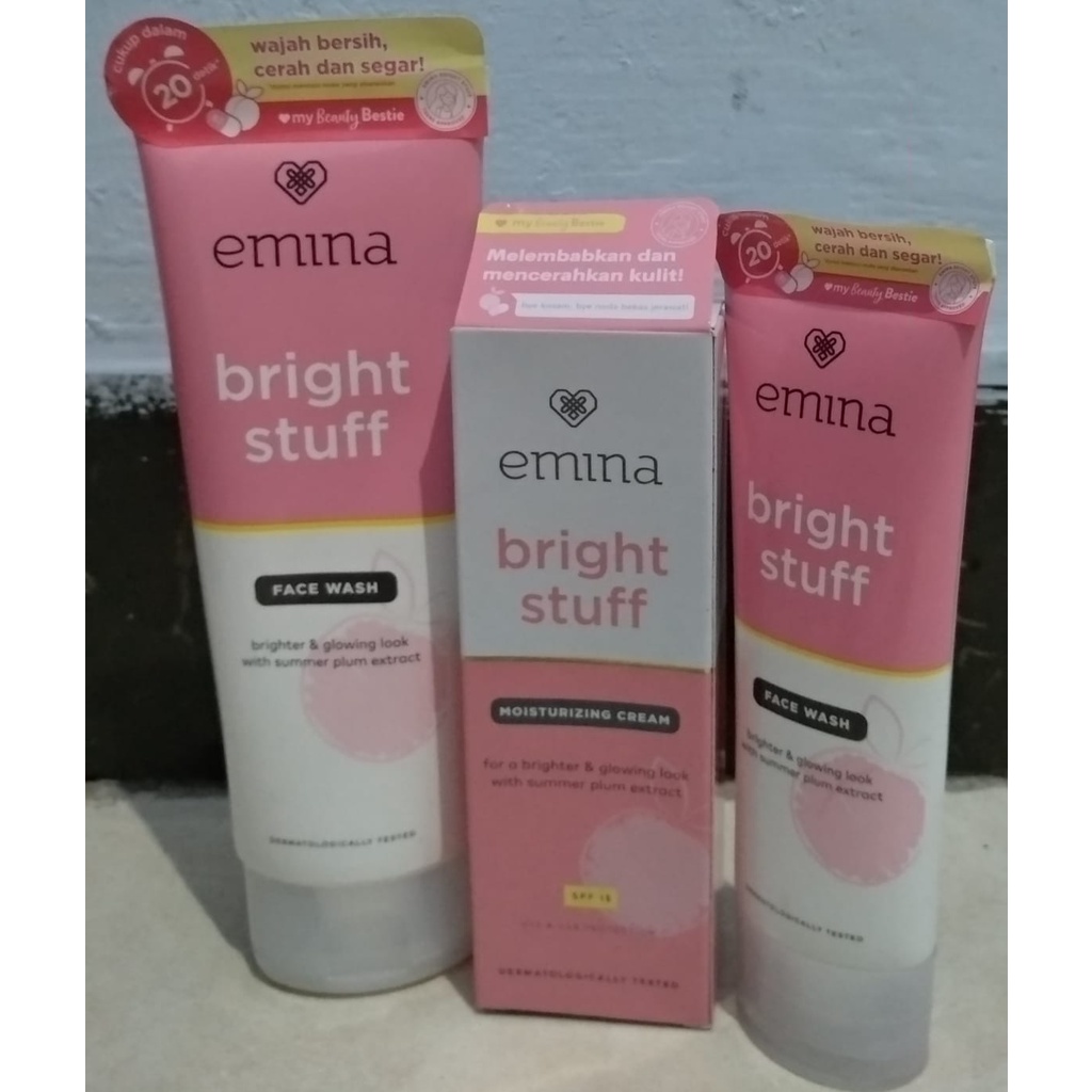 EMINA Bright Stuff Face Wash | Moisturizing Cream