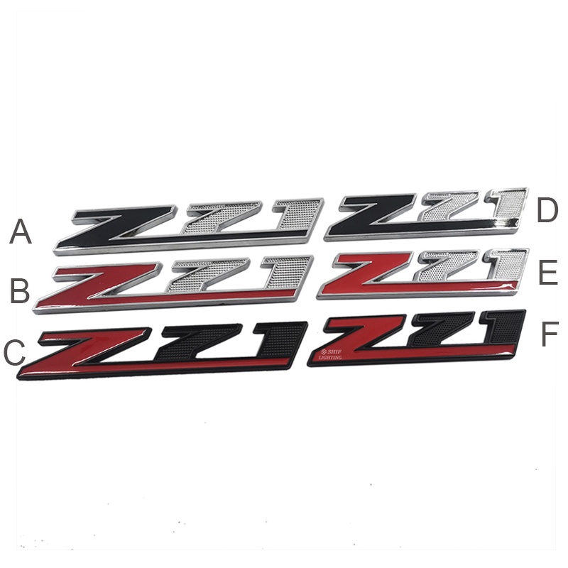 1pc Stiker Emblem / Badge Metal Z71 Pengganti Untuk Dekorasi Mobil CHEVROLET Z71