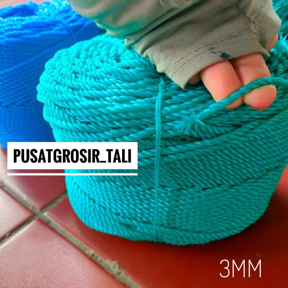 

Hot Sale Tali 3mm / Tali Tambang 3mm PE 1 ROL Murah .,