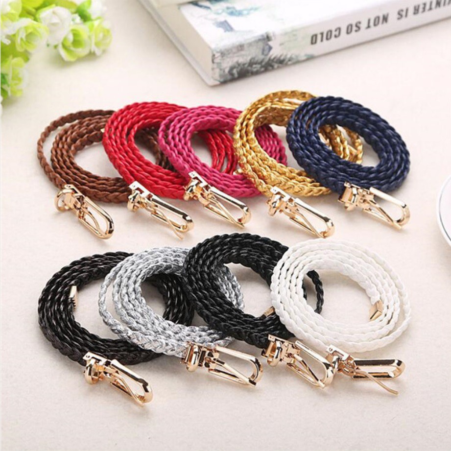 Ikat Pinggang KECIL IMPOR THIN KEPANG Fashion Korea Women Gasper Pin Buckle PU Leather Belt