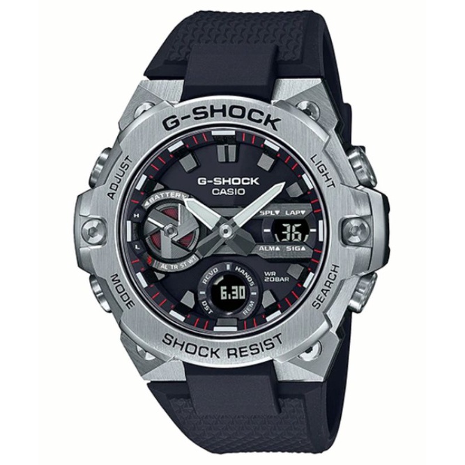 CASIO G-SHOCK G-STEEL TYPE GST-B400-1ADR ORIGINAL / JAM TANGAN PRIA / GST B400 1A