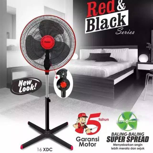 Stand Fan Cosmos 16 XDC Garansi Resmi