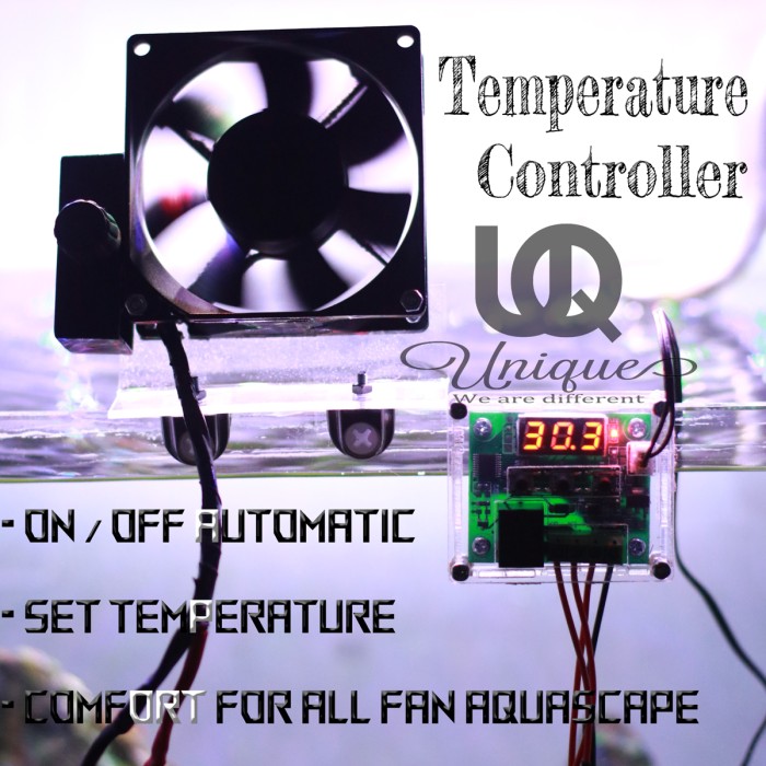 Pengatur Suhu Kipas Pendingin/ Thermostat Controller Digital Panas Fan