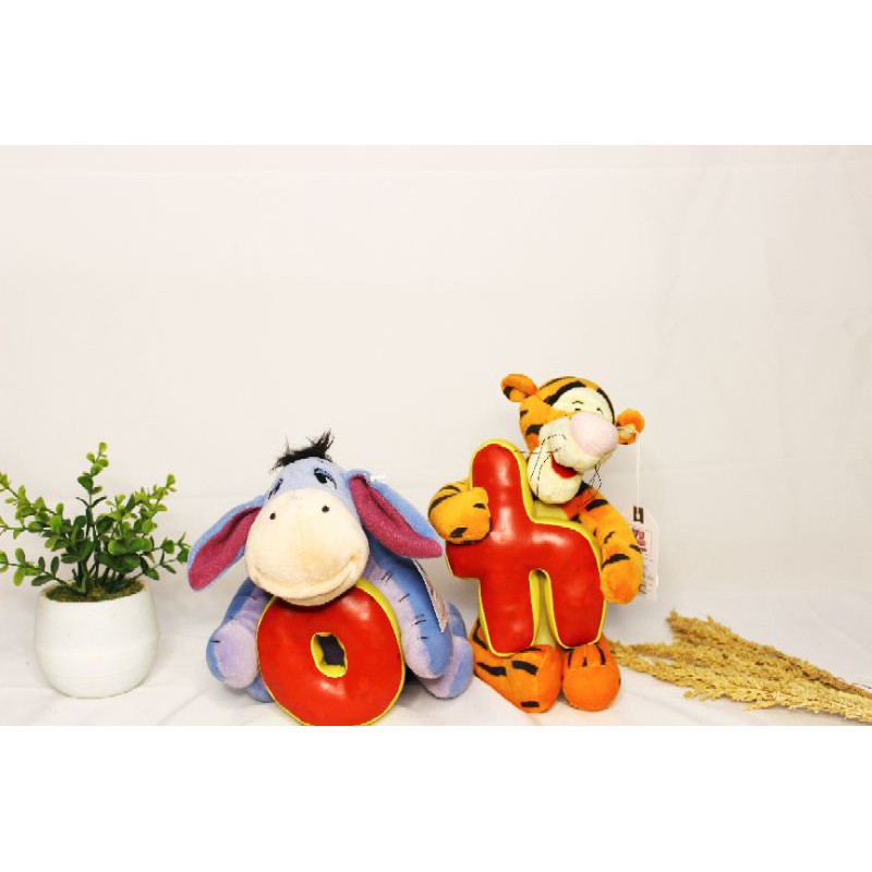 Boneka Import Tigger Disney, Boneka import Eeyore Disney, Winny The Pooh, Tigger Eeyore, Disney Doll