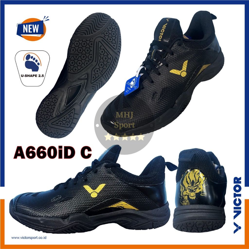 Sepatu Badminton Victor A660ID C sepatu Bulutangkis Victor A 660 ID C
