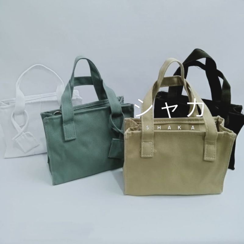 Tas Selempang Wanita Aletta Canvas / Sling Bag Mini Aletta Canvas / Tas Wanita Selempang Canvas