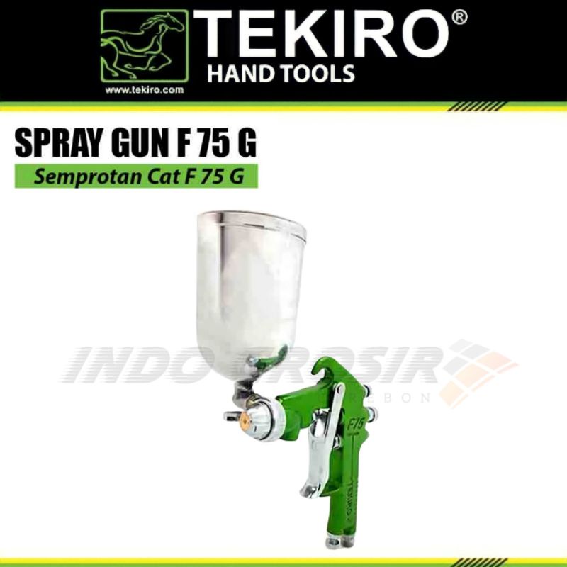 TEKIRO Spraygun  F75 G Alat Sempotan Cat Spray Gun Tabung Atas F75