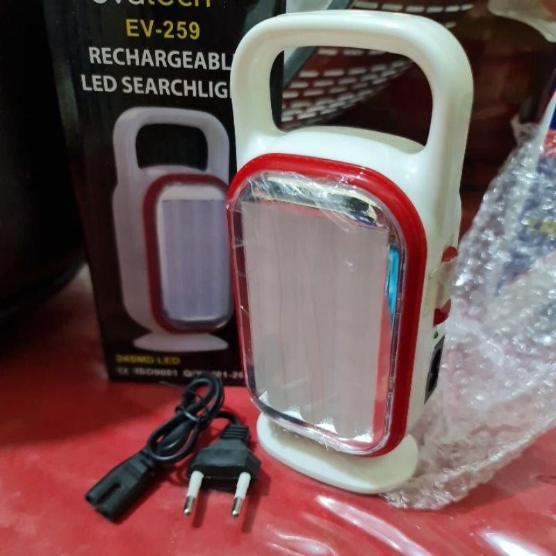 EELIC LAS-E259 Lampu Senter EMERGENCY Hemat Energi Cahaya Putih 6000K RECHARGEABLE