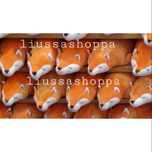 miniso fox plush toy