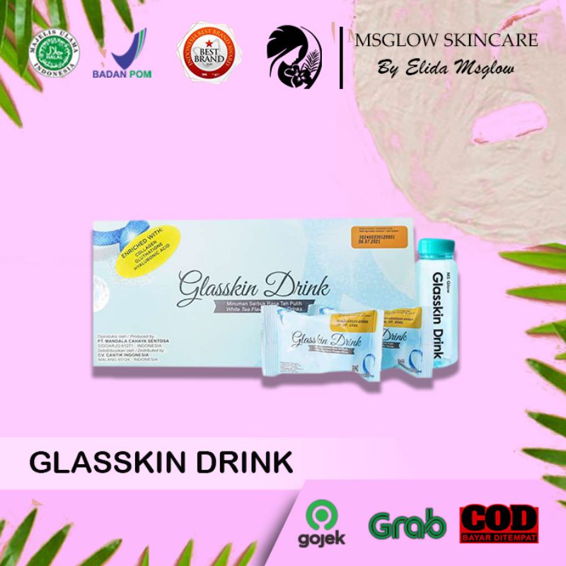 

Glasskindrink|MSGLOW|Orignial|100%|Bpom