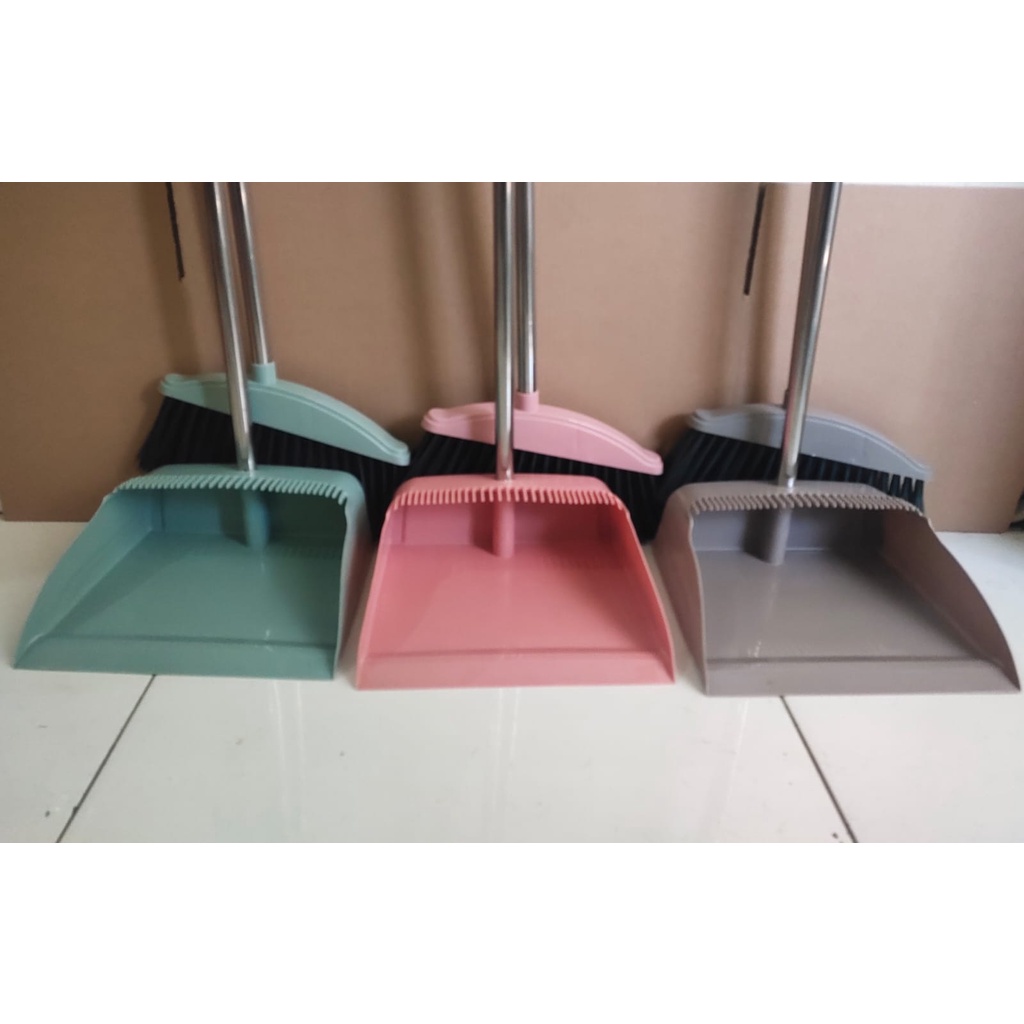 Adda Home - Set Sapu Pengki Sekop Sampah Dustpan With Broom