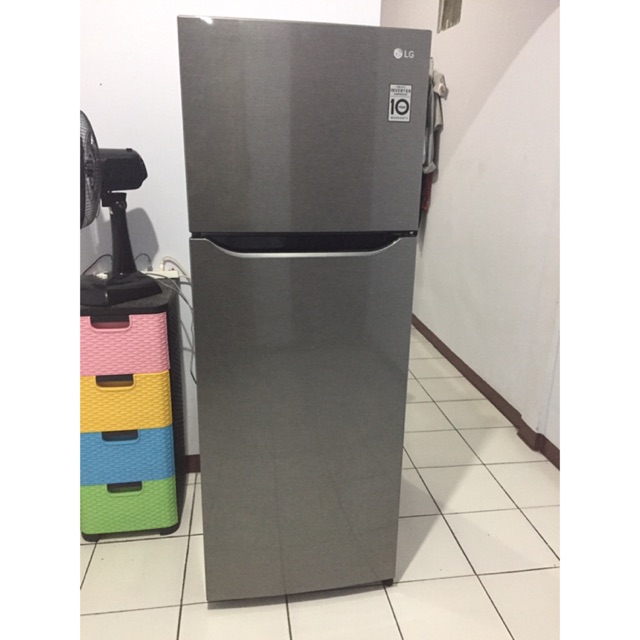 Kulkas Lg Smart Inverter 2 Pintu Second Mulus Murah Shopee Indonesia