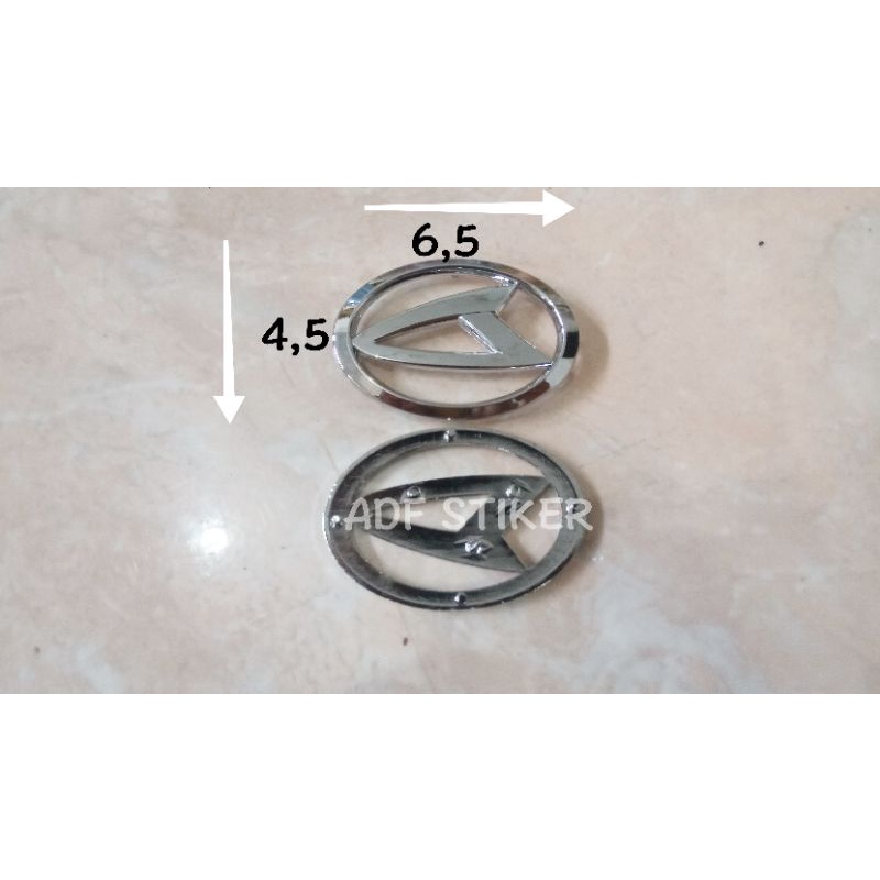 Emblem logo Stir Daihatsu Daihatsu Xenia Ayla Sigra Terios Sirion Luxio GranMax / Logo Stir Daihatsu