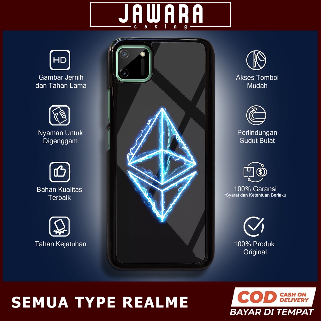 Case Realme C11 Casing Hp Realme C11 Premium Glossy Jawara Casing [BTC1] Kesing Hp Aesthetic Casing 