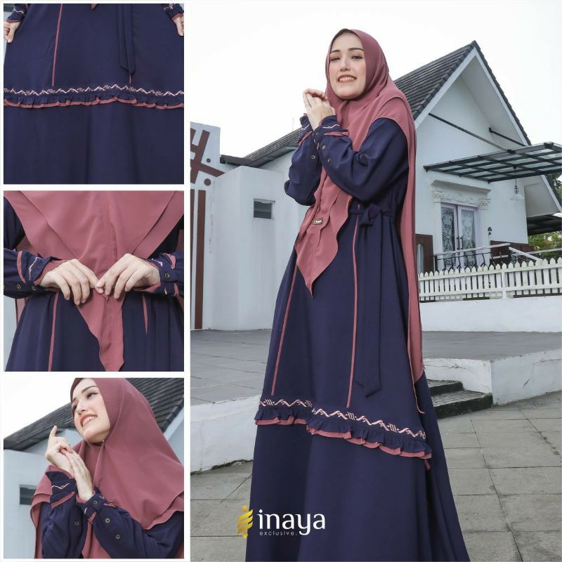 Gamis Wanda syar'i Mom by inaya