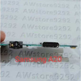 Flexibel Flexible Papan PCB Con Cas Con TC Konektor Charger Samsung A20 A205