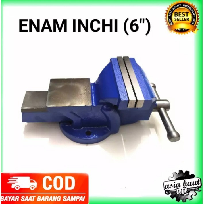 HARGA PROMOO  Catok meja / Ragum / Bench yukido / Catok Paron 6" 6 inch 6inch/4 inch/ 3inch ORIGINAL