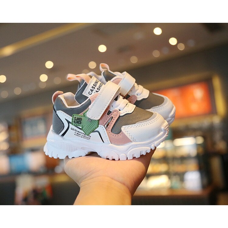 [COD] Sepatu sneakers anak perempuan usia 0-6Tahun / sneakers anak import korea