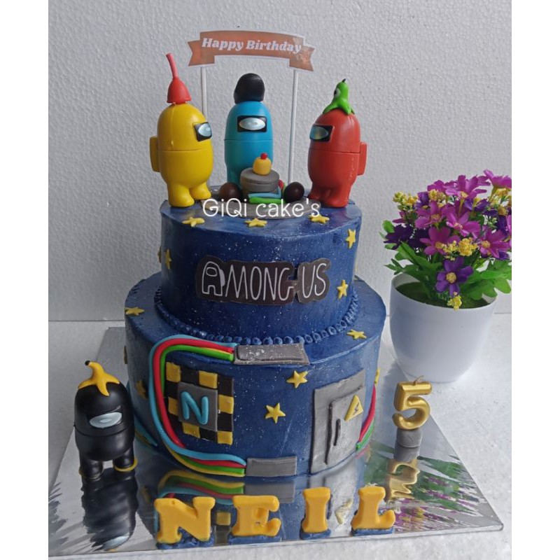 

kue ultah tingkat Among US