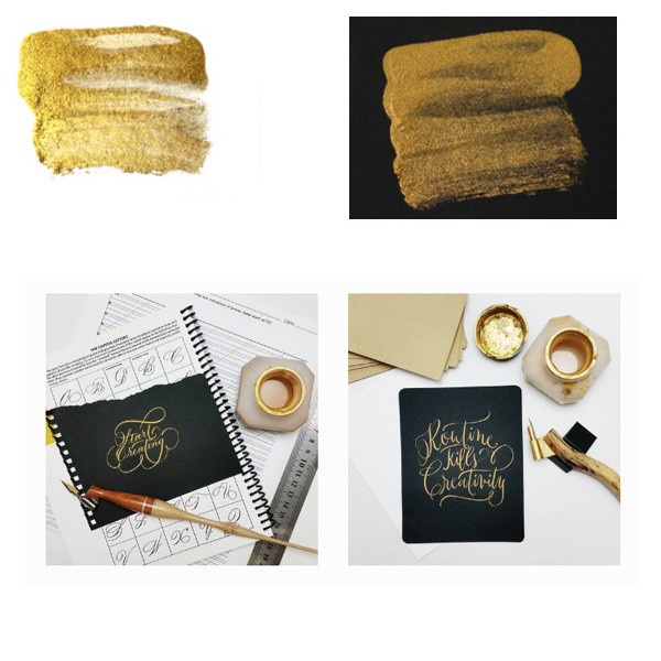 

Kuretake Gold Mica Ink