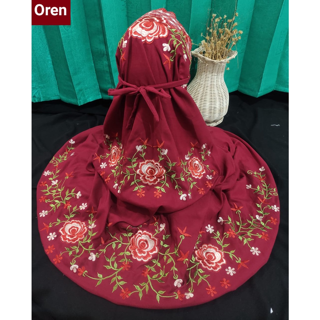 mukena bordir murah/grosir mukena bordir/grosir mukena bordir murah/mukena kudus/mukena santri/muken