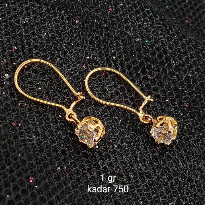 Anting Emas 17K - 1 gr Kadar 750 - 1380