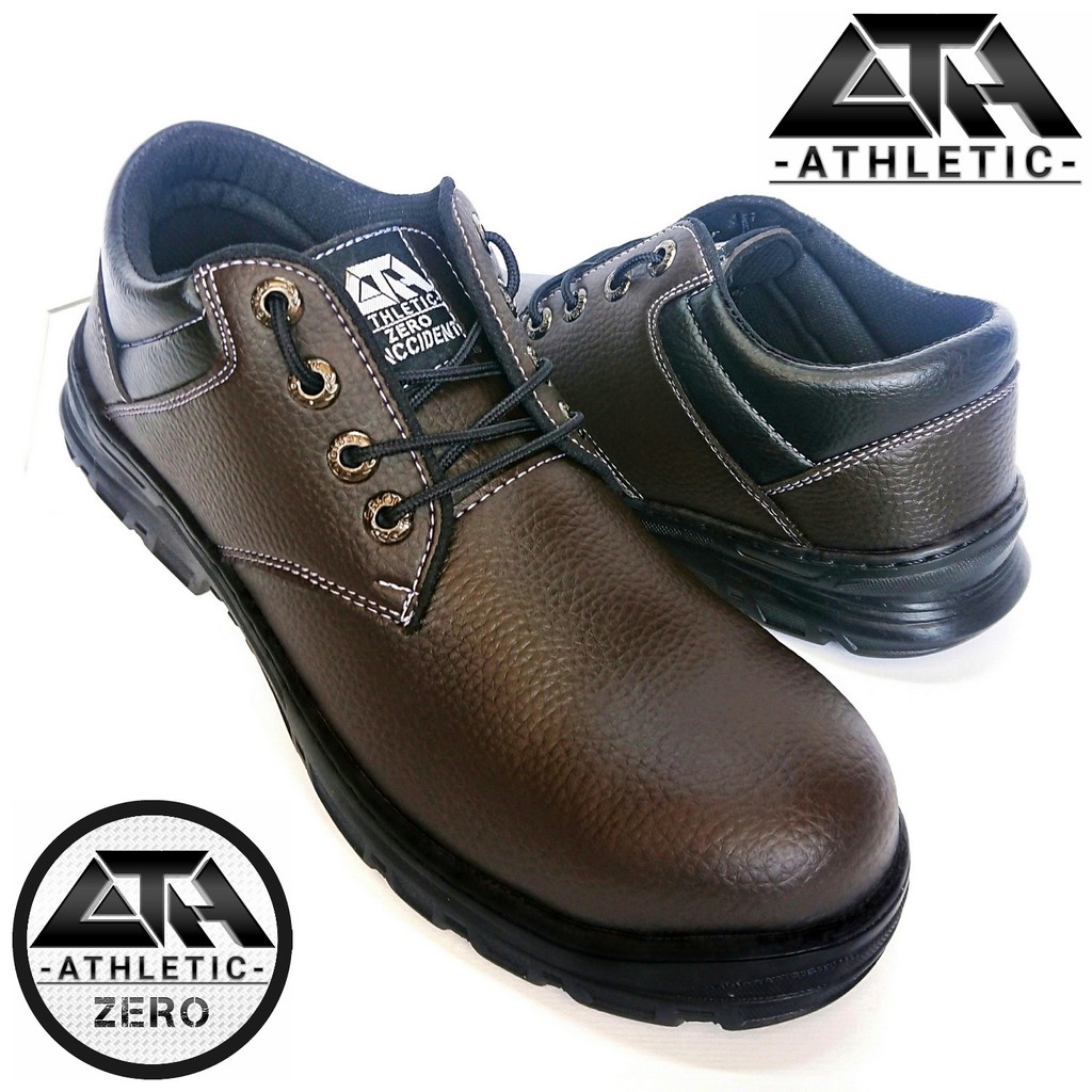 Sepatu Safety Pendek Tali Sepatu Kerja Safety Proyek Konstruksi Industri Safety Shoes Septi Semi Bot