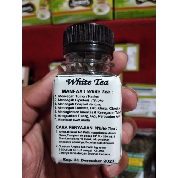 

WHITE TEA JAMUS NGAWI