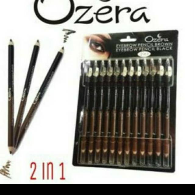 PENSIL ALIS OZERA 2IN1 TERMURAH