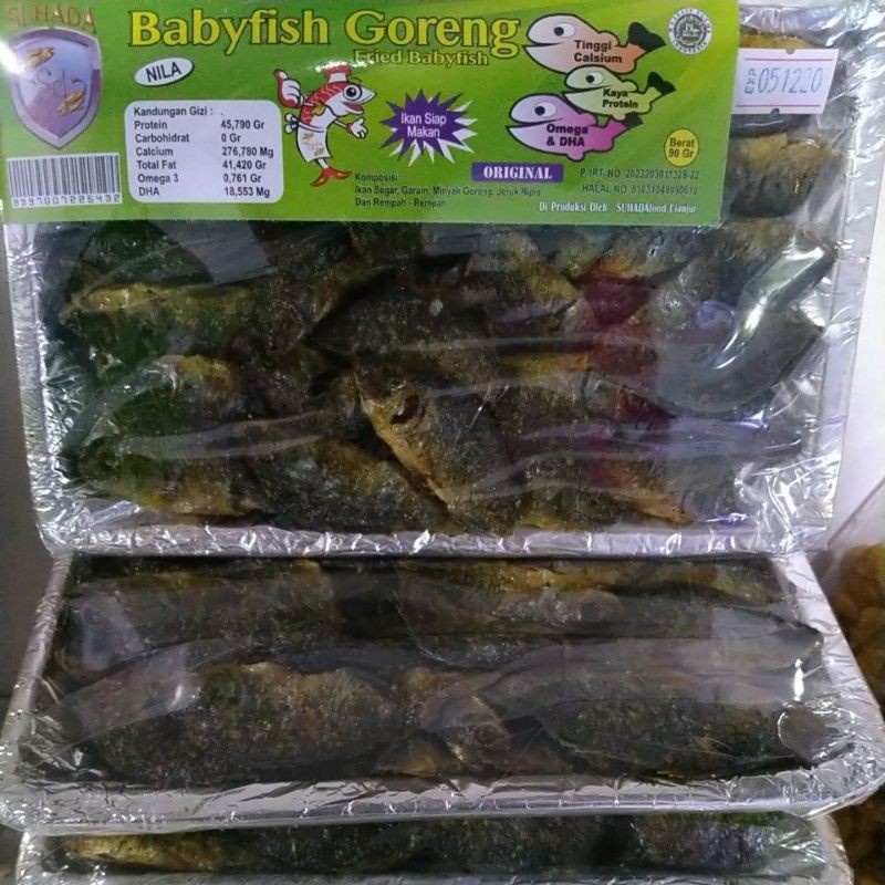 

Baby fish crispy ori