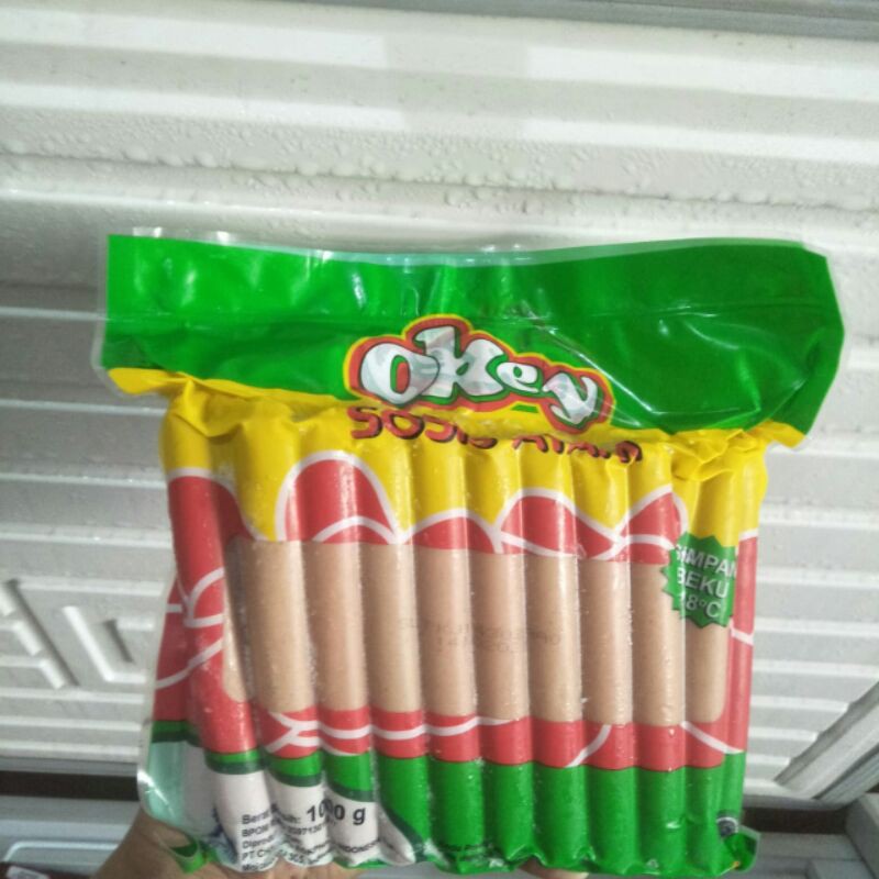 

Sosis Okey 1.000 Gr isi 30 Pcs