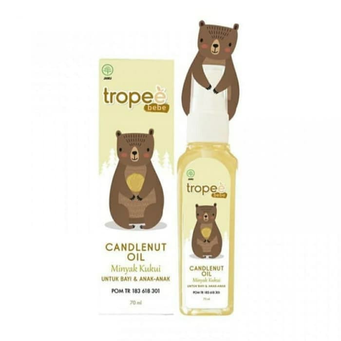 Tropee Bebe Candlenut Oil Minyak Kukui (Tersedia varian ukuran)