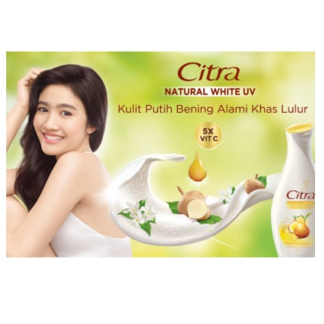 CITRA WHITE UV HAND BODY LOTION 120ML / LOTION PEMUTIH ALAMI CITRA